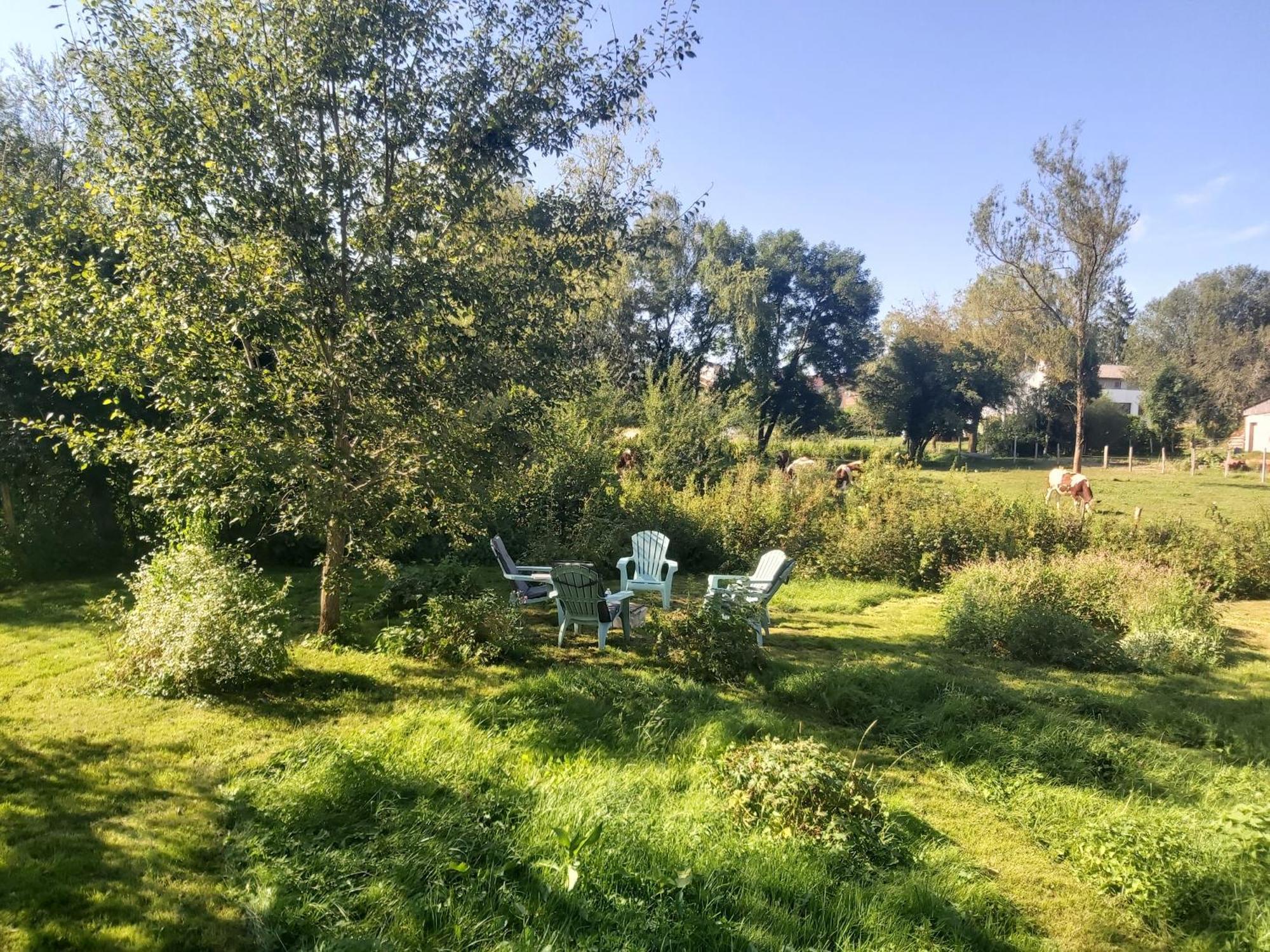 Apartmán Sous Le Saule Nods Exteriér fotografie