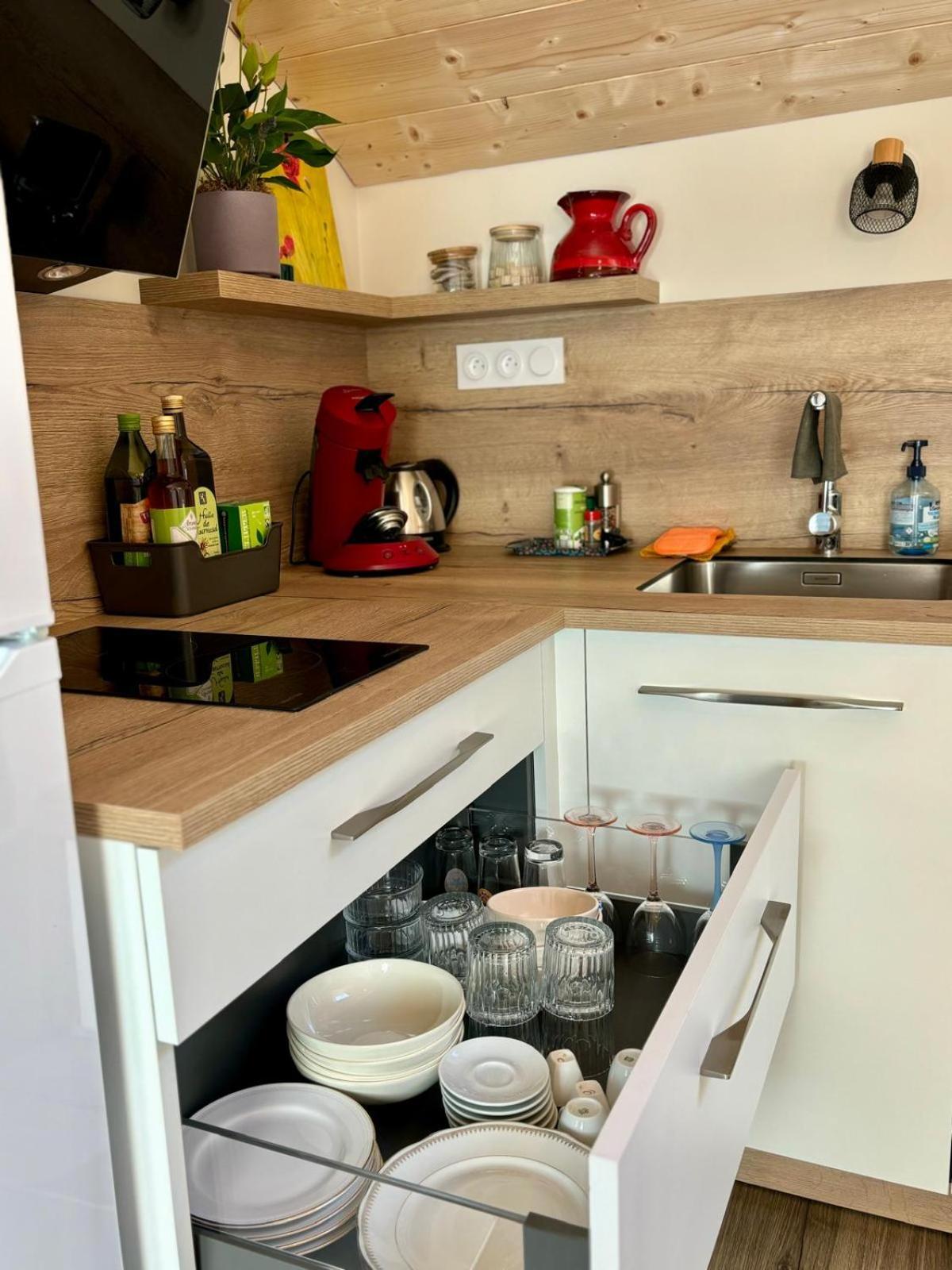 Apartmán Sous Le Saule Nods Exteriér fotografie