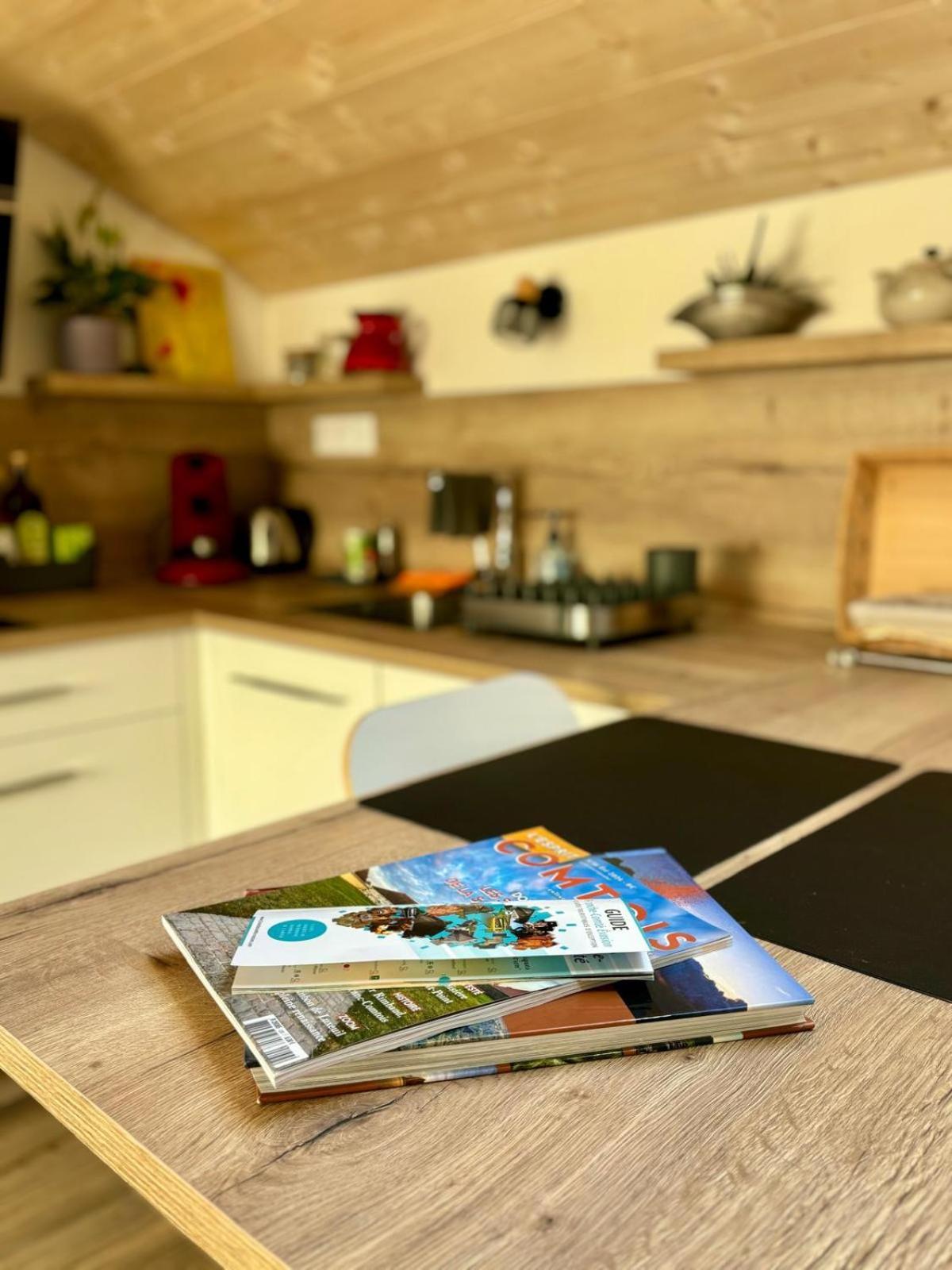 Apartmán Sous Le Saule Nods Exteriér fotografie