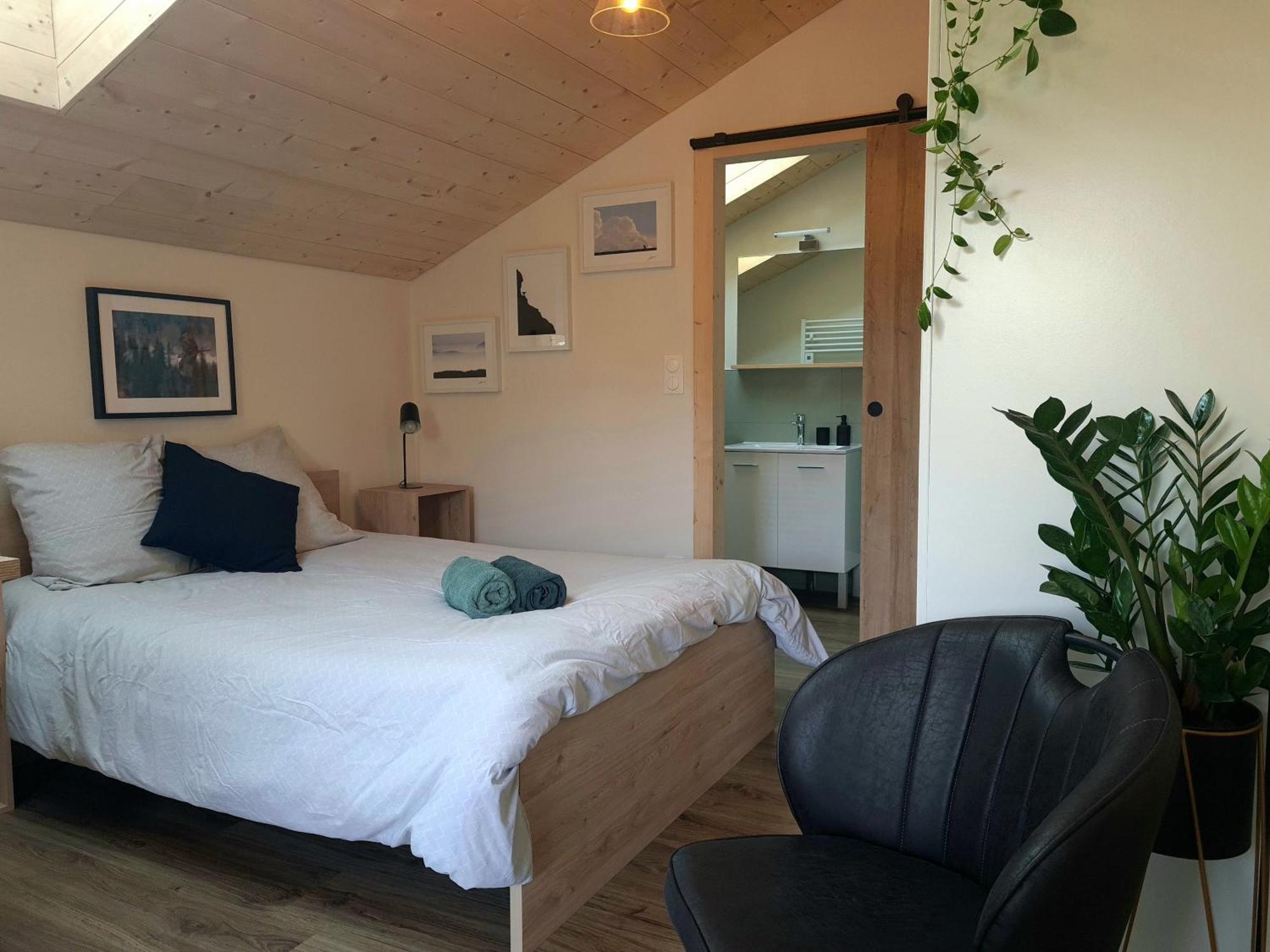 Apartmán Sous Le Saule Nods Exteriér fotografie