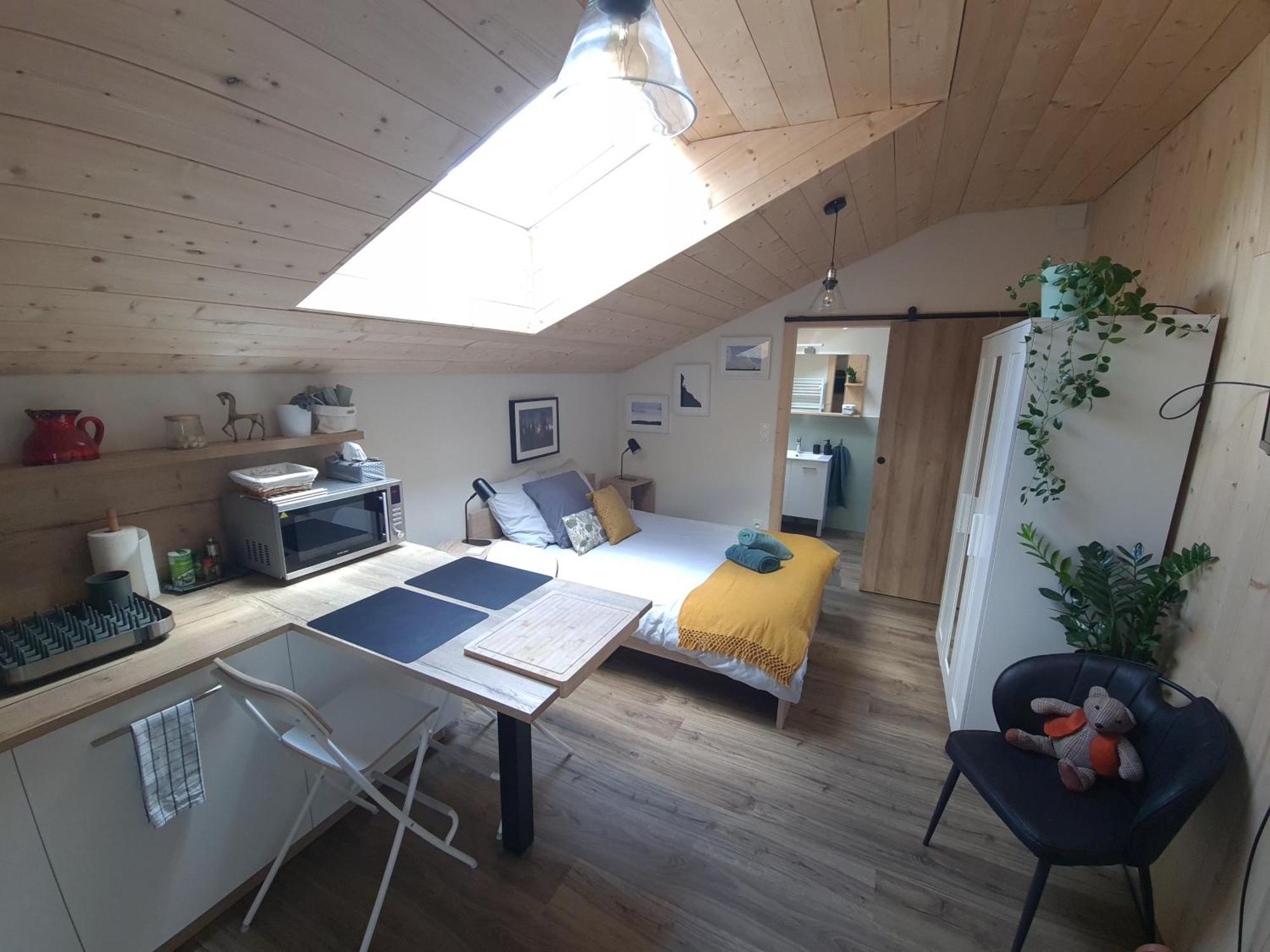 Apartmán Sous Le Saule Nods Exteriér fotografie